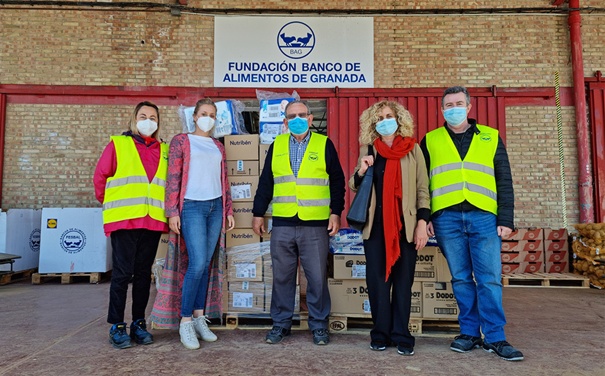 Colaboración con la Fundación Banco de Alimentos de Granada
