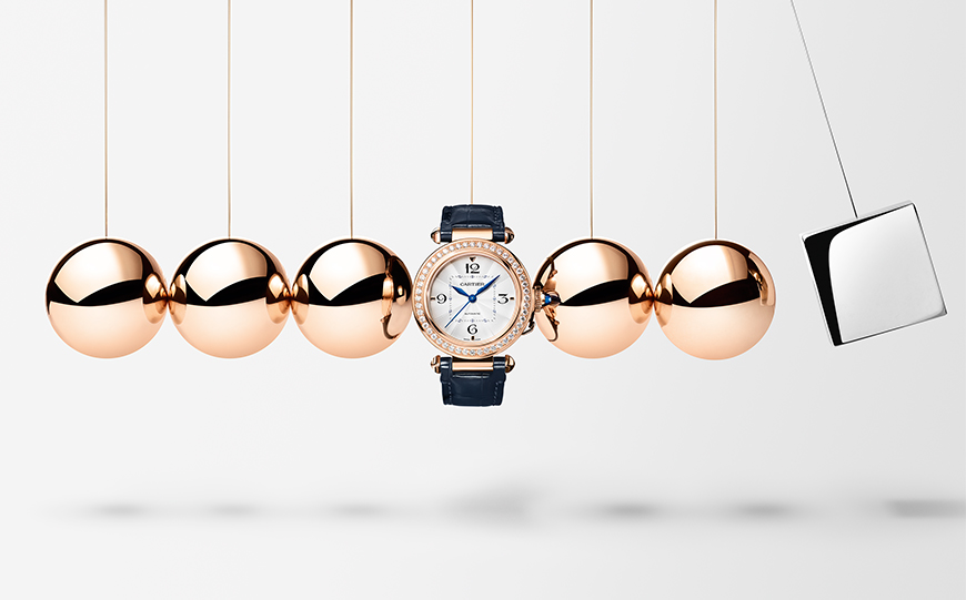 El nuevo reloj Pasha de Cartier