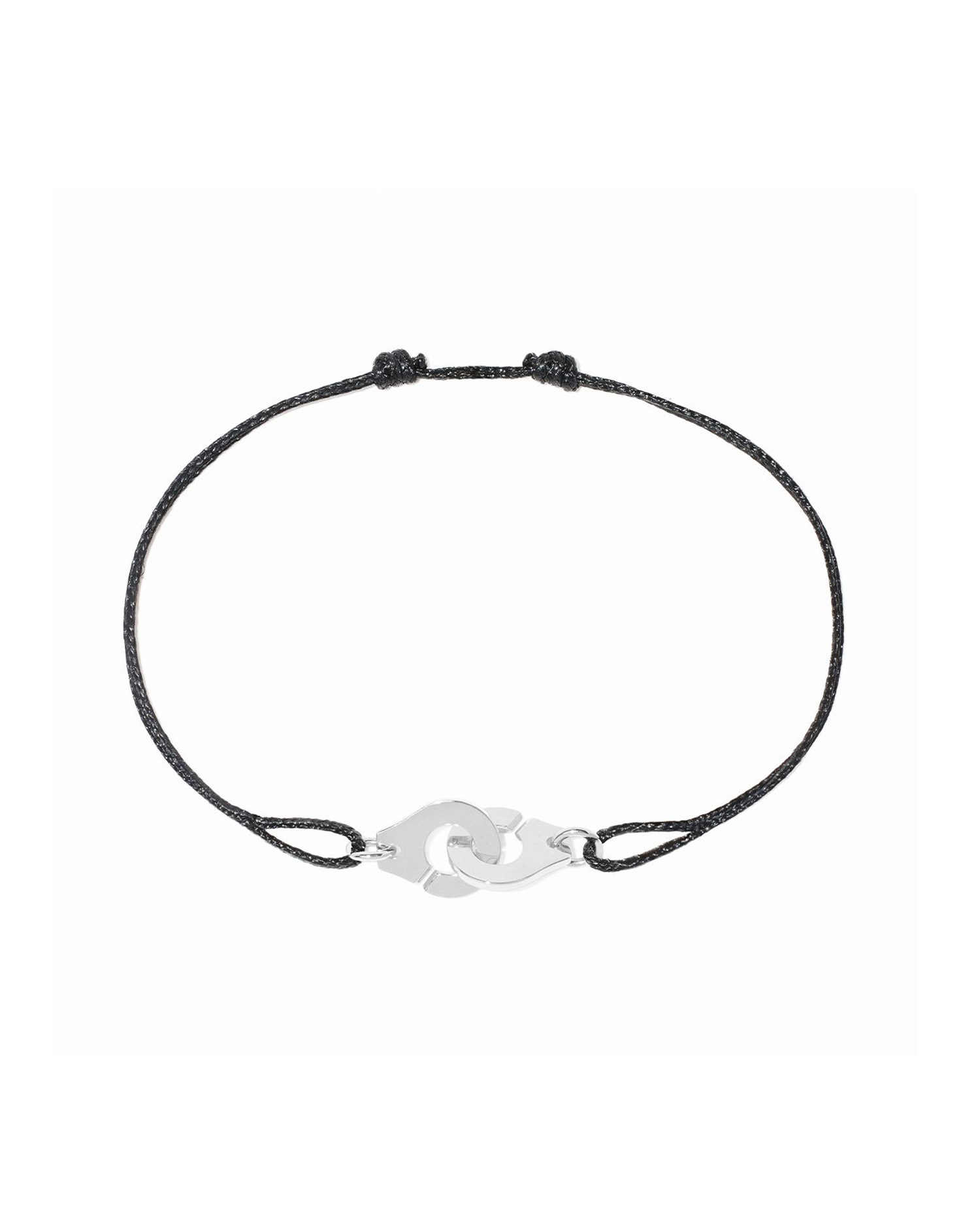 Pulsera de cordón Menottes dinh van XS oro blanco