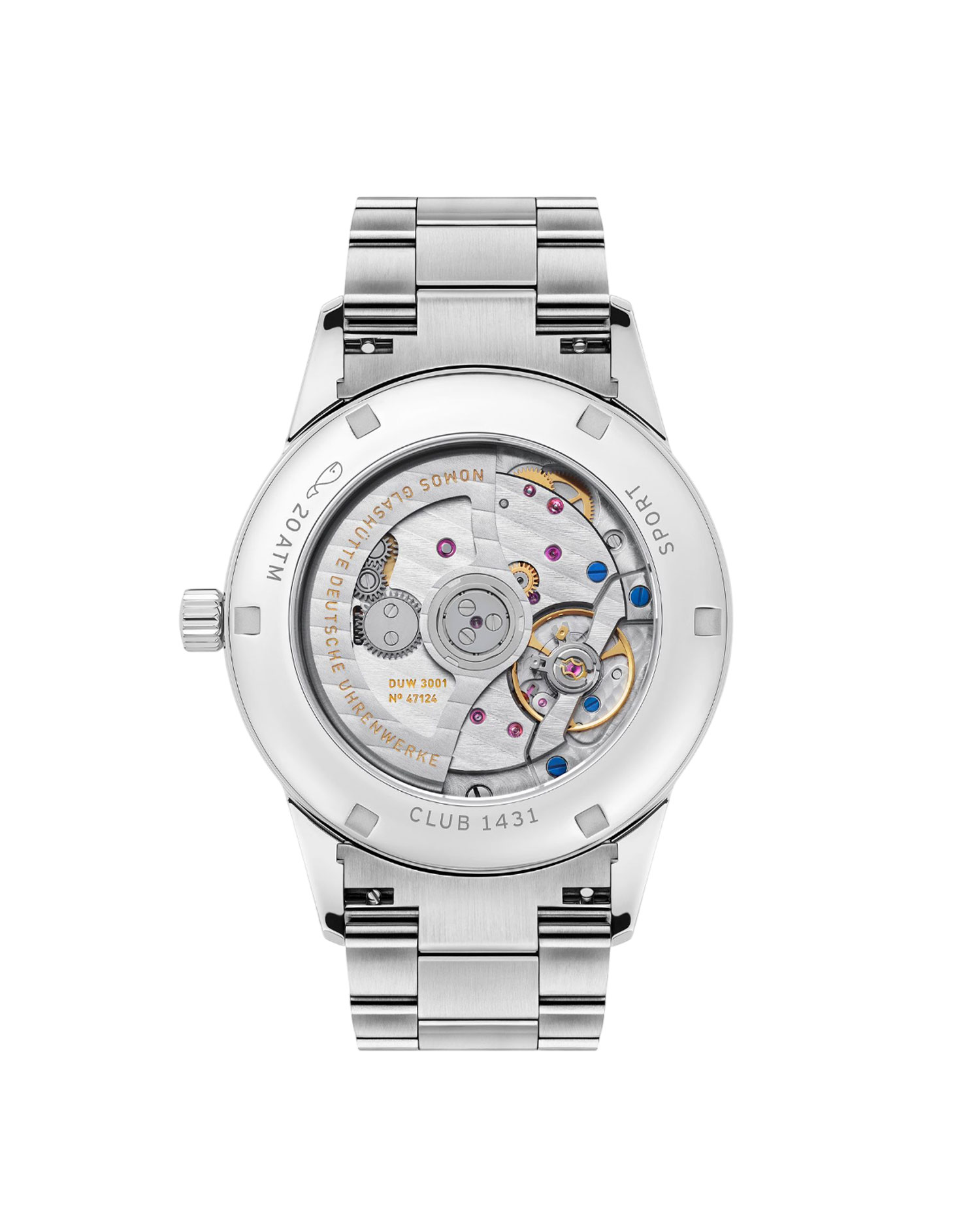NOMOS Glashütte Club Sport neomatik 39 smoke
