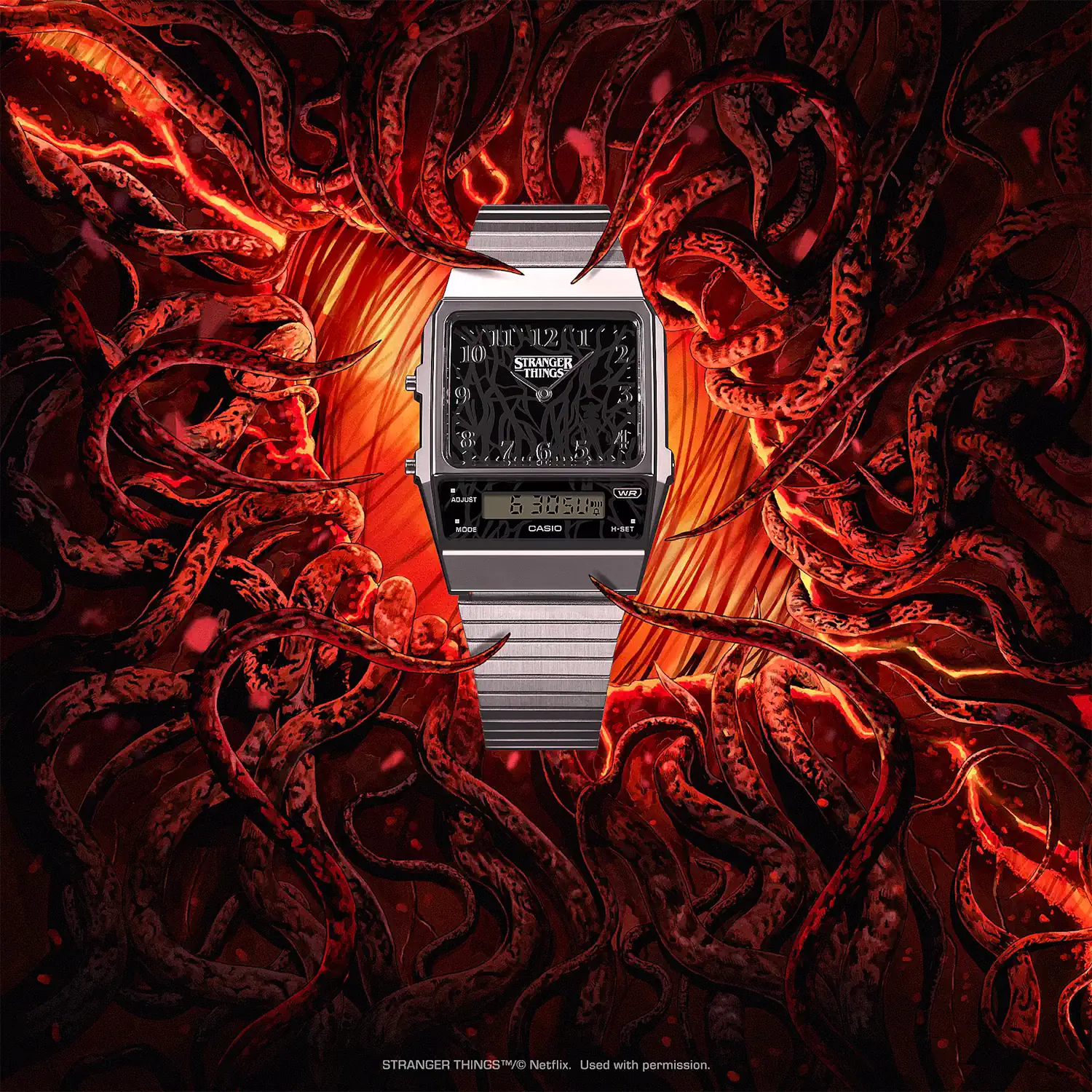 Casio AQ-800EST-1AER Stranger Things