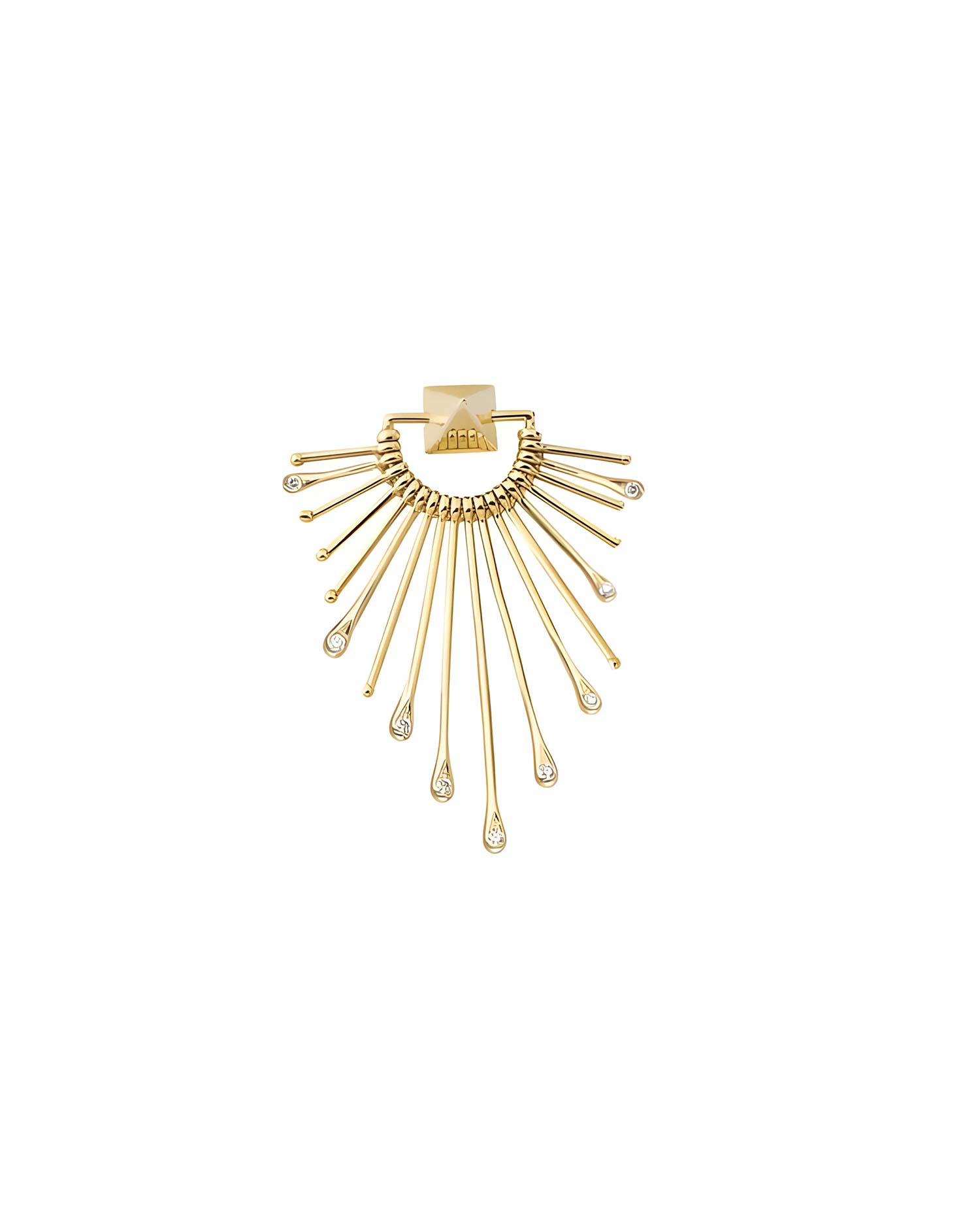 Pendientes Sunray Mini Oro