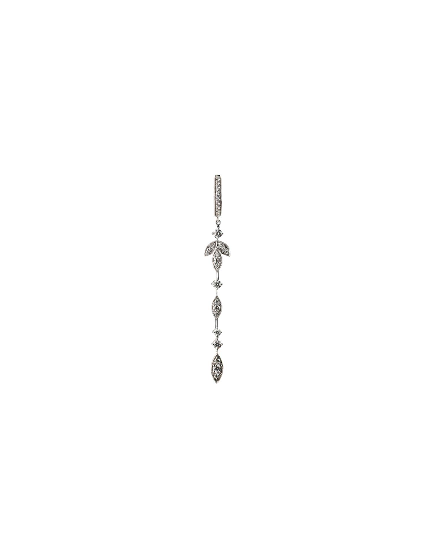 Pendientes Oro Blanco Diamantes