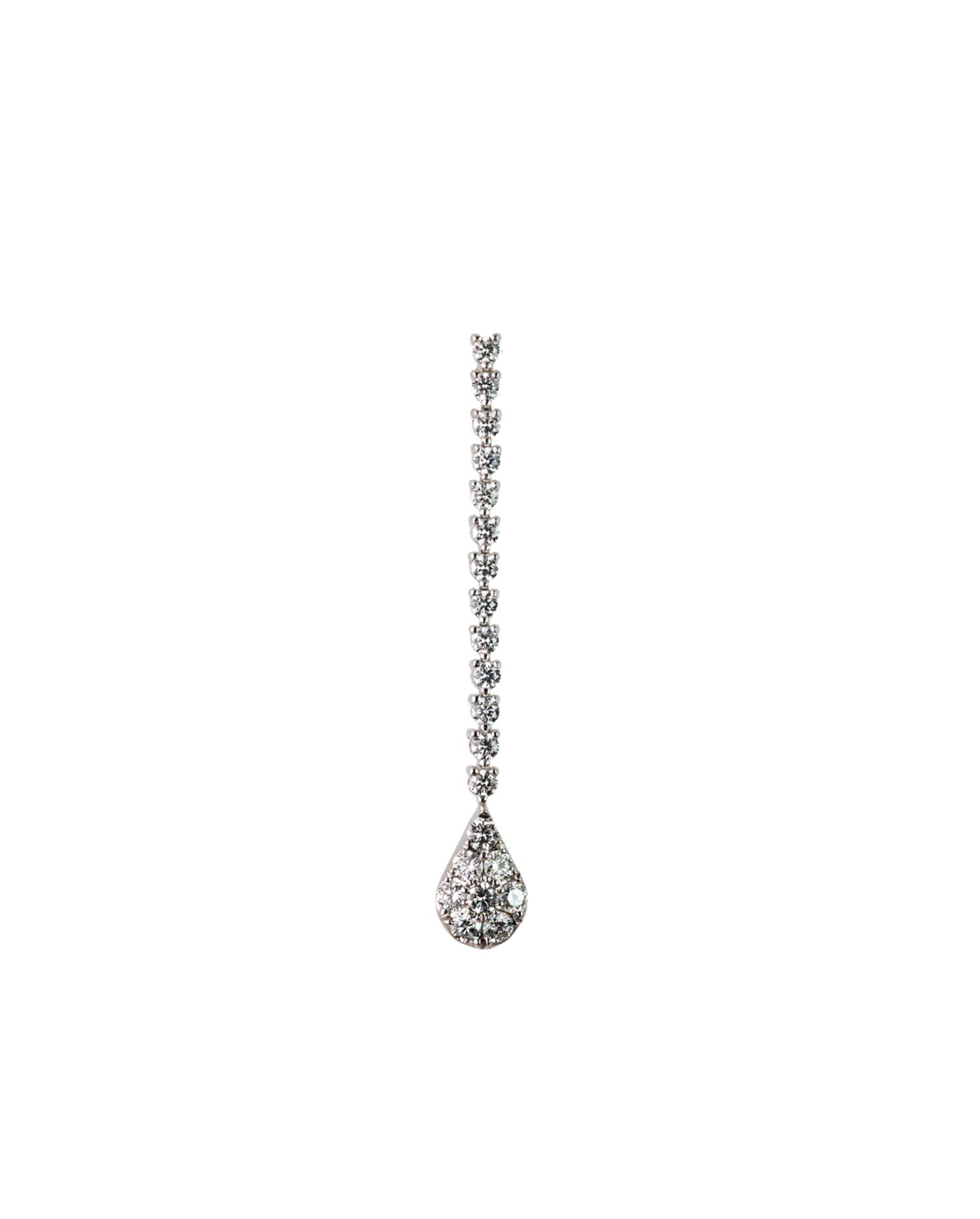 Pendientes Oro Blanco Diamante