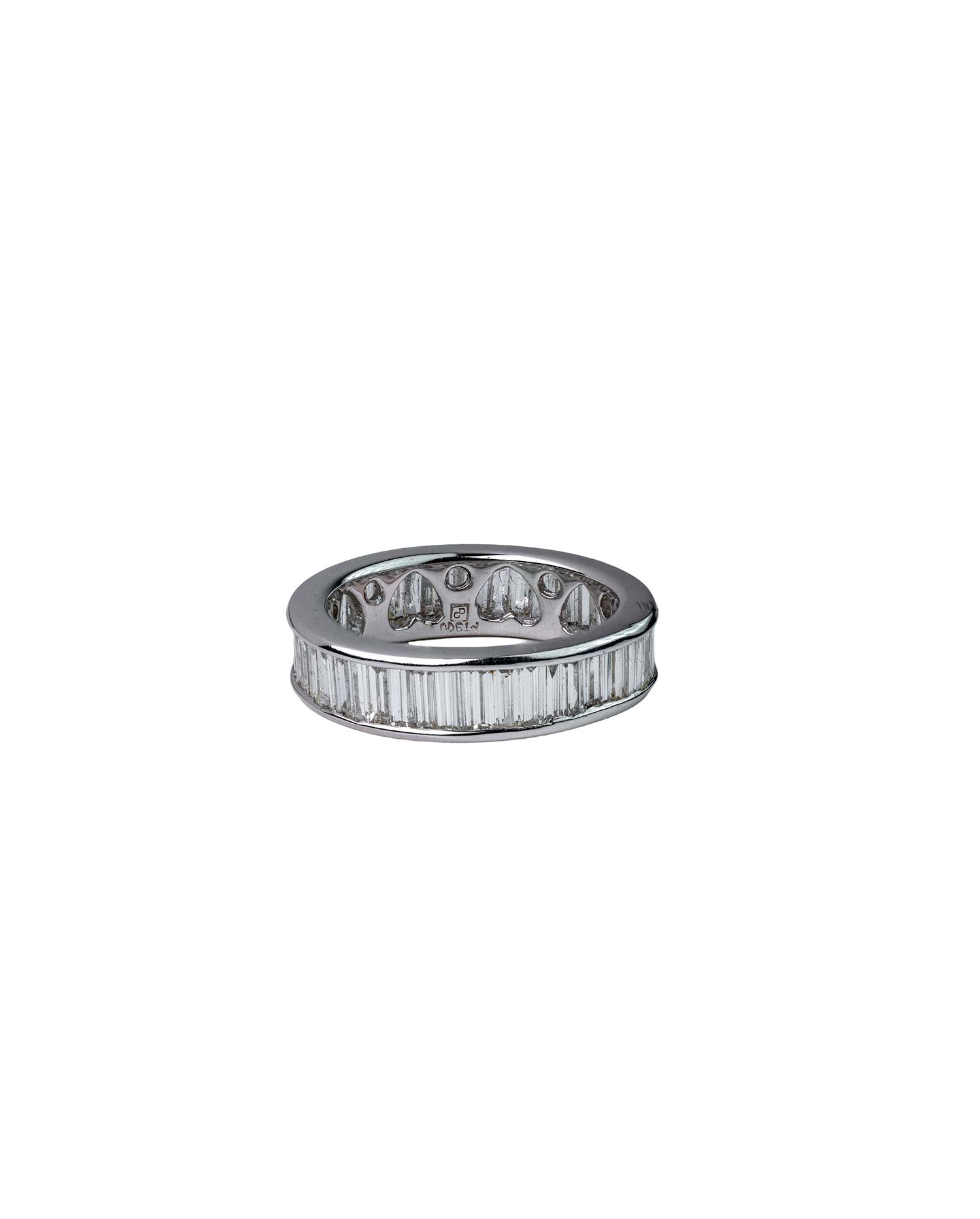 Anillo Oro Blanco Diamantes