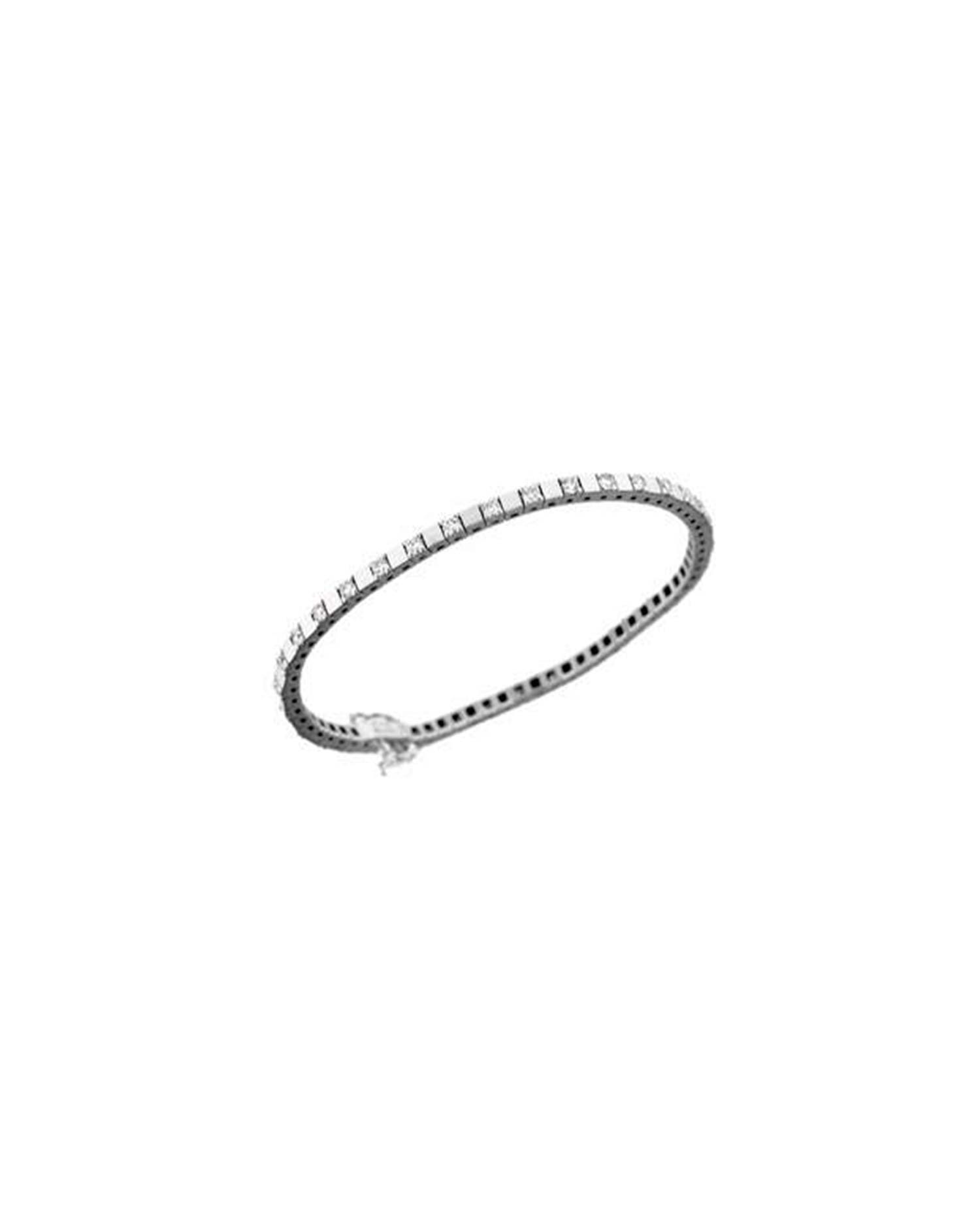 Pulsera Oro Blanco Diamantes