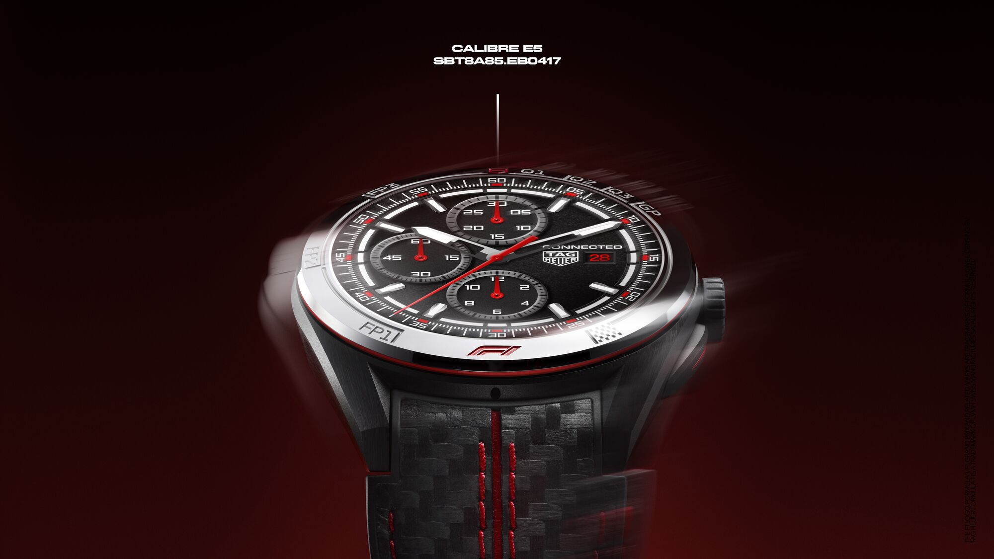 TAG Heuer Connected Calibre E5 45mm x Formula 1