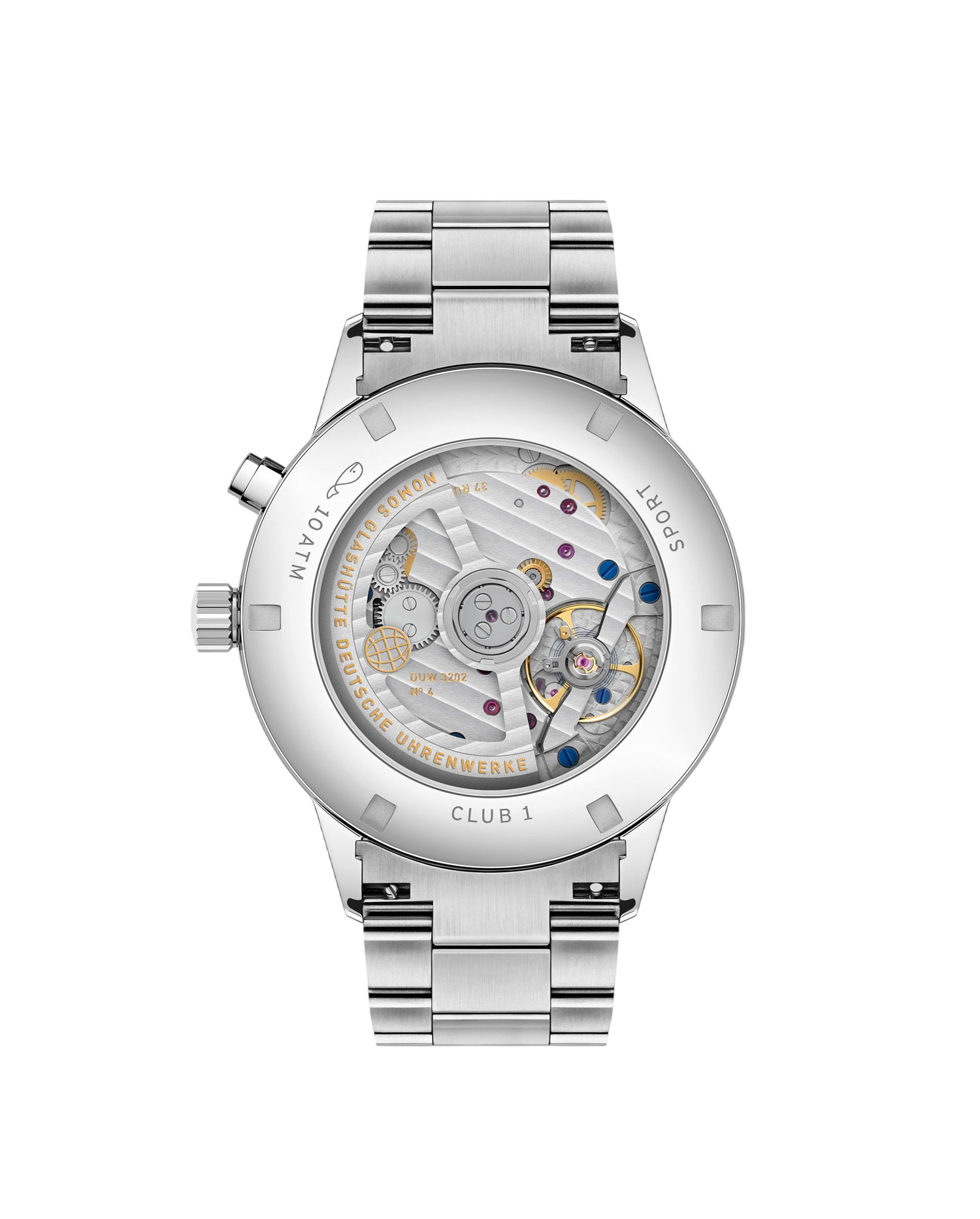 NOMOS Glashütte Club Sport neomatik mundial plata