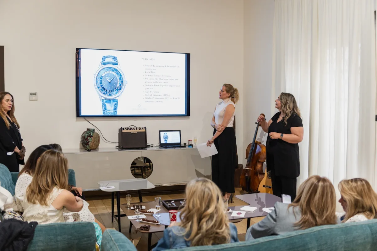 Una experiencia sensorial junto a Patek Philippe.